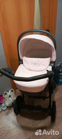 Итальянская коляска 3 в 1