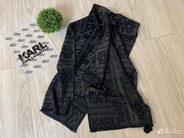 Шарф Karl Lagerfeld с кашемиром