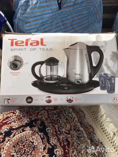 Чайник электрический tefal и заварочник