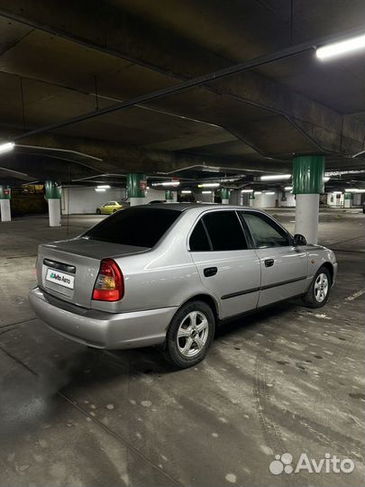 Hyundai Accent 1.5 AT, 2004, 249 000 км