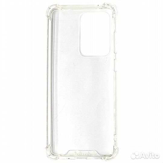 Чехол Samsung Galaxy S20 Ultra силикон прозрачный