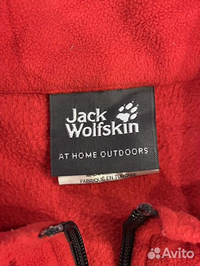 Флиска jack wolfskin 1/4