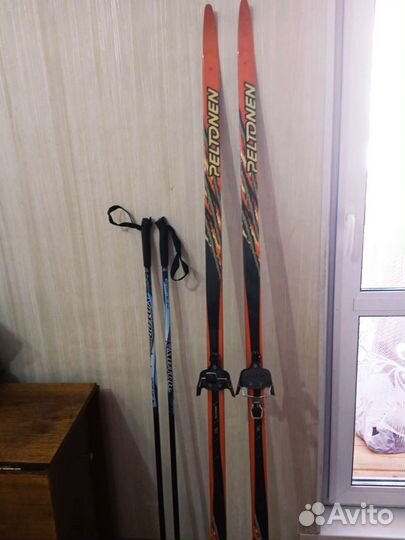 Беговые лыжи детские