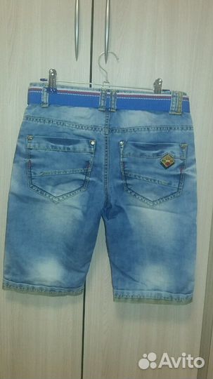 Капри джинсовые