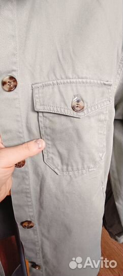 Рубашка джинсовая H&M 11-12 лет