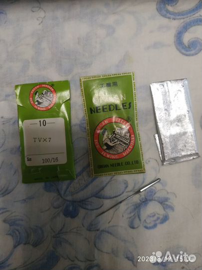 Иголки для швейных машин Чайка и Подольск