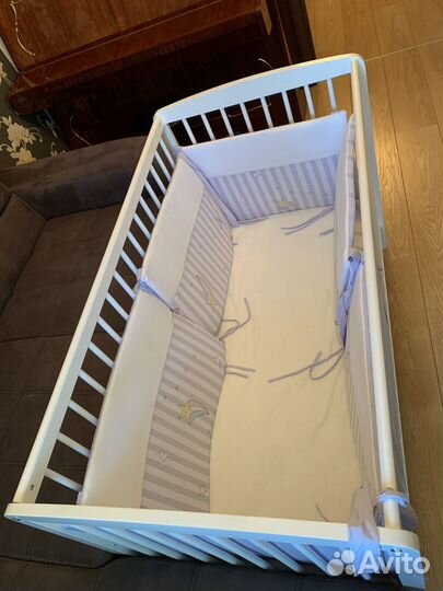Бортики на кроватку