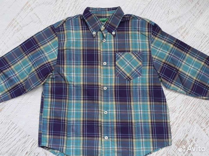 Рубашки на мальчика р.104-110
