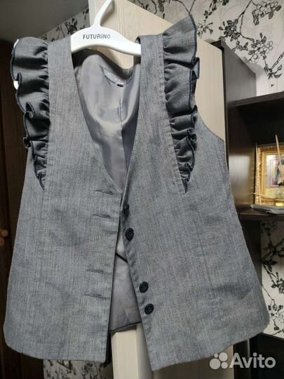 Школьная форма серая