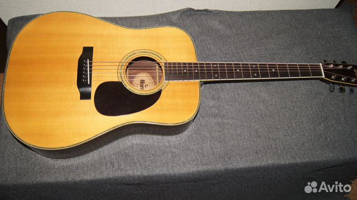 Гитара Morris W-30 с кейсом, Япония. Видео