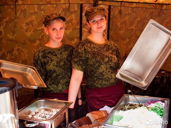 Аренда полевой кухни. Полевая кухня прокат