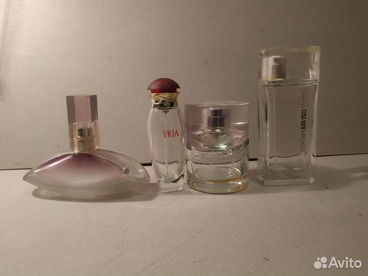 Пустые флаконы от парфюма