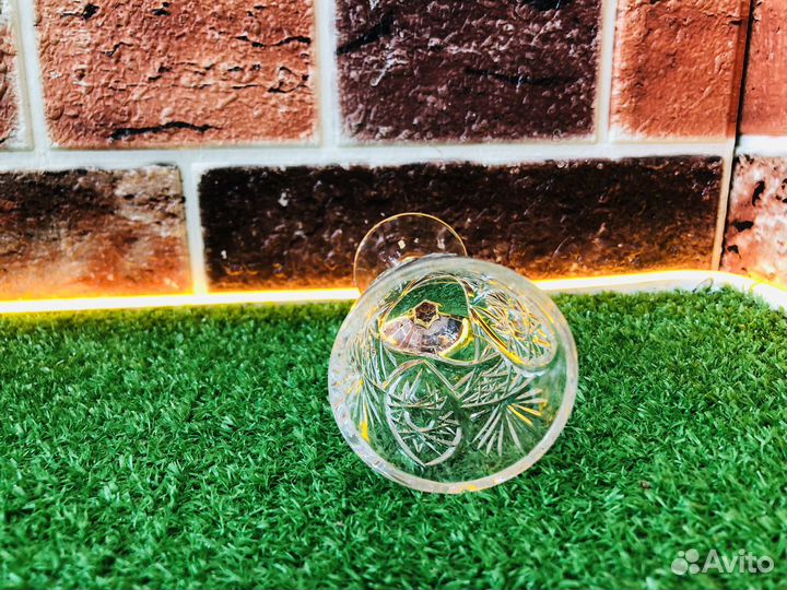 Хрустальные рюмки 4шт