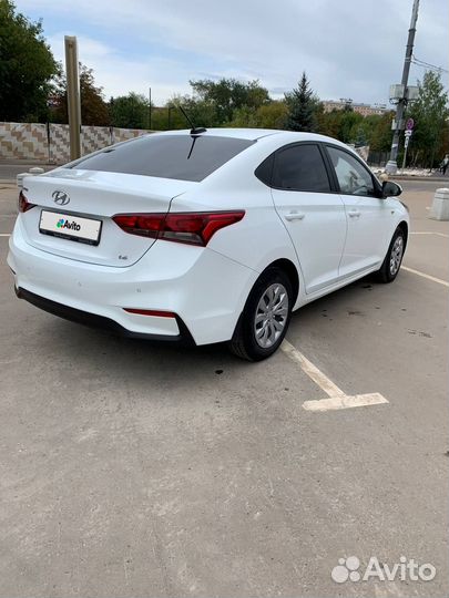 Hyundai Solaris 1.6 МТ, 2019, 77 000 км
