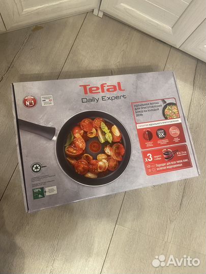 Набор посуды Tefal новый