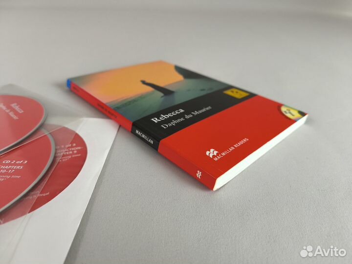 Rebecca, Daphne du Maurier +3CD, Macmillan readers