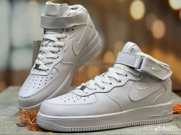 Nike air force 1 белые разм. 41