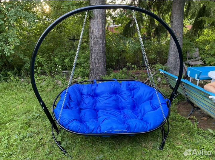 Подвесной диван - качели 