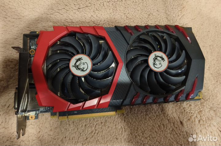 Видеокарта GeForce GTX 1070Ti 8Gb MSI Gaming