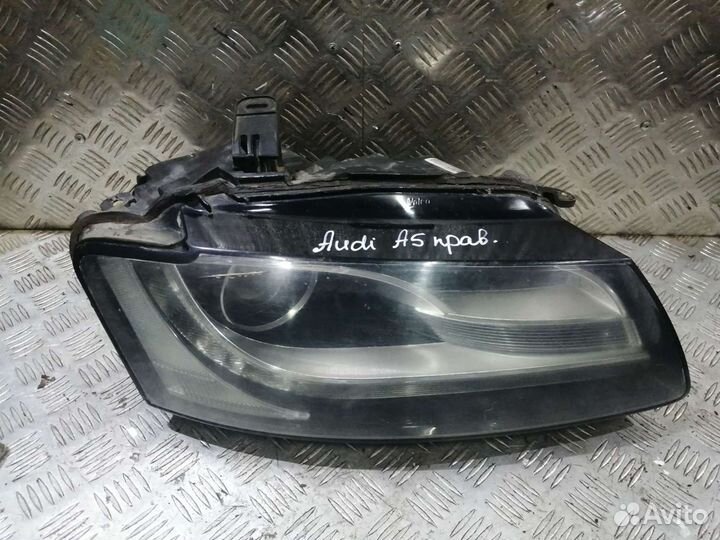 Фара правая Audi A5 8T ксенон дорестайлинг