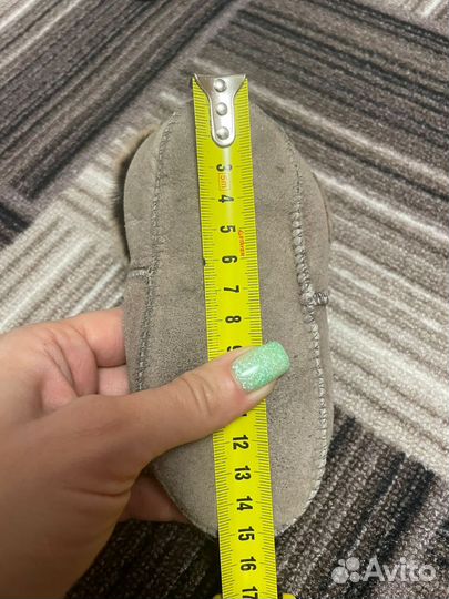 Тапочки чуни детские из овчины