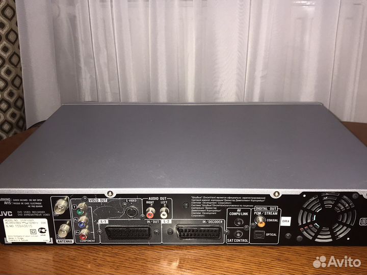 DR-M10 DVD video recorder
