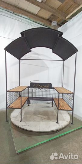 Мангал цельносварной