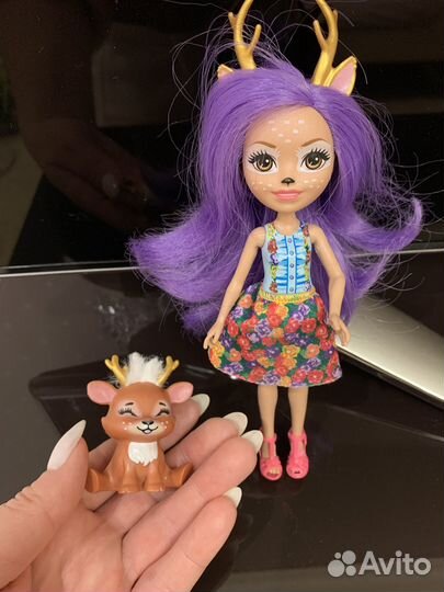 Куклы Энчантималс (Олениха с питомцем)