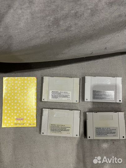 Картриджи для Super Nintendo