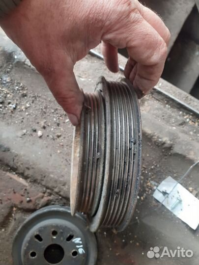 Шкив коленвала Nissan Almera II (N16)