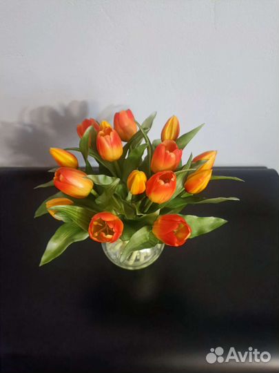 Искусственные цветы тюльпаны