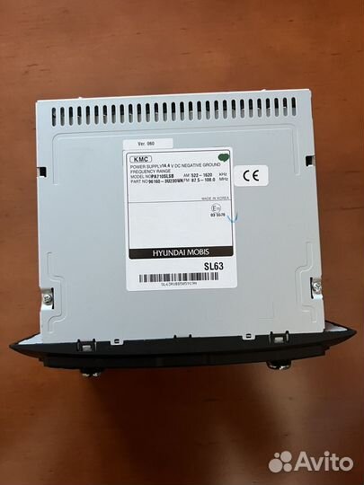 Новая штатная автомагнитола Kia Sportage 3