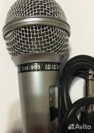 Микрофон bbk dм-998 полностью рабочий