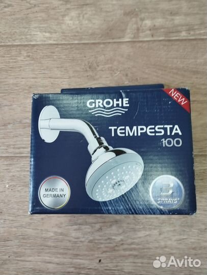 Верхний душ Grohe Tempesta 100