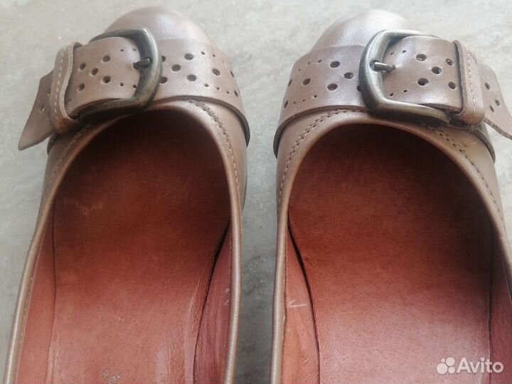 Туфли кожаные 37р