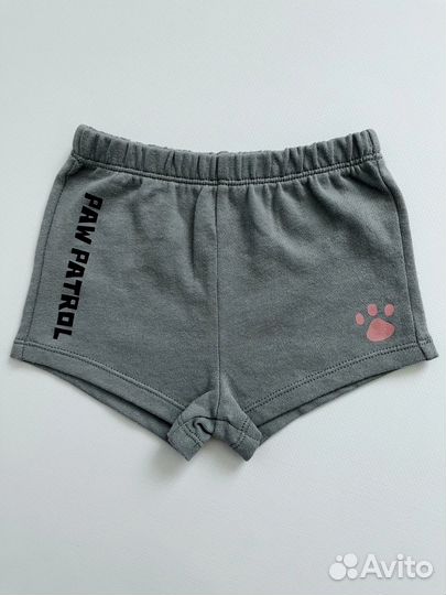 Шорты h&m 68р-2шт новые