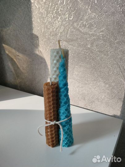 Свечи из вощины на заказ