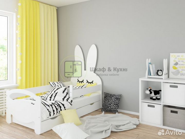 Кровать детская Зайка