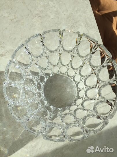 Xрустальная ваза Винтаж