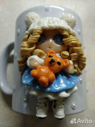 Чашка ручная работа