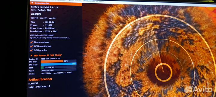 Игровой пк с rx 580 8gb, 16gb