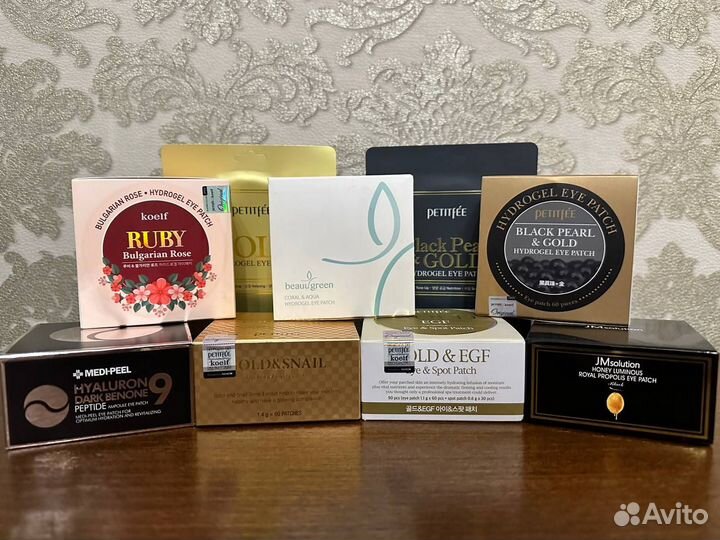 Гидрогелевые патчи для глаз (Корея)