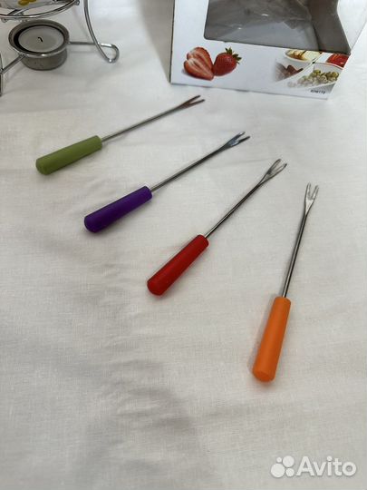 Немецкая фондюшница Kaiserhoff набор для фондю