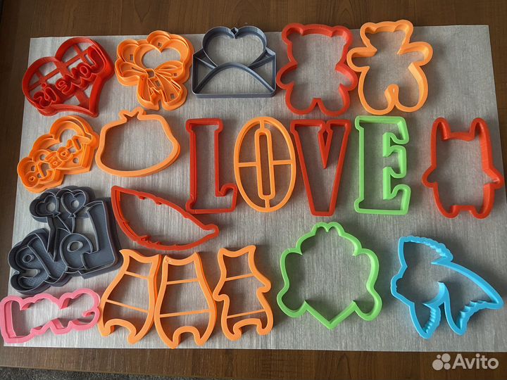 Формы и трафареты для пряников и печенья