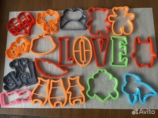 Формы и трафареты для пряников и печенья