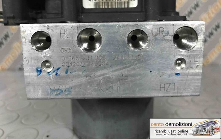 Блок управления абс, 0265231366 Opel Corsa C