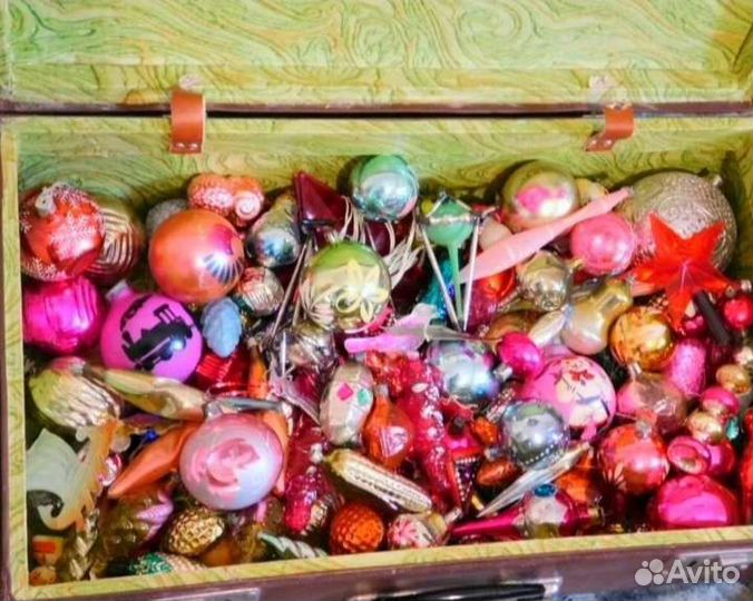 Елочные игрушки СССР