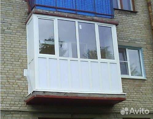 Балкон пластиковый с отделкой и утеплением