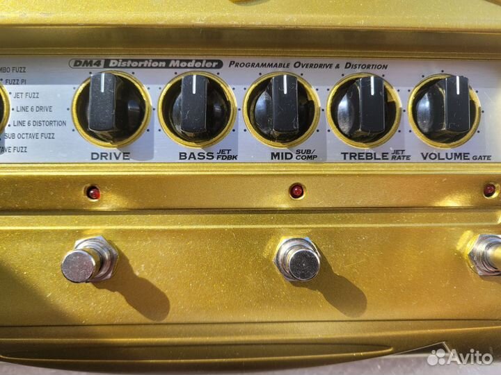 Line6 DM4 Distortion/Overdrive. Гитарный процессор