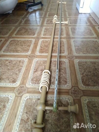 Карнизы для штор двухрядные бу